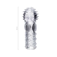 Насадка на палец A-Toys by TOYFA Hicks, TPE, прозрачный 8,5 см