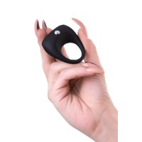 Виброкольцо Erotist Cosm, силикон, черный, 5.3 см, Ø 2,7 см