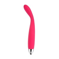 Вибратор Svakom Iris для клитора и точки G, силикон, розовый, 18 см