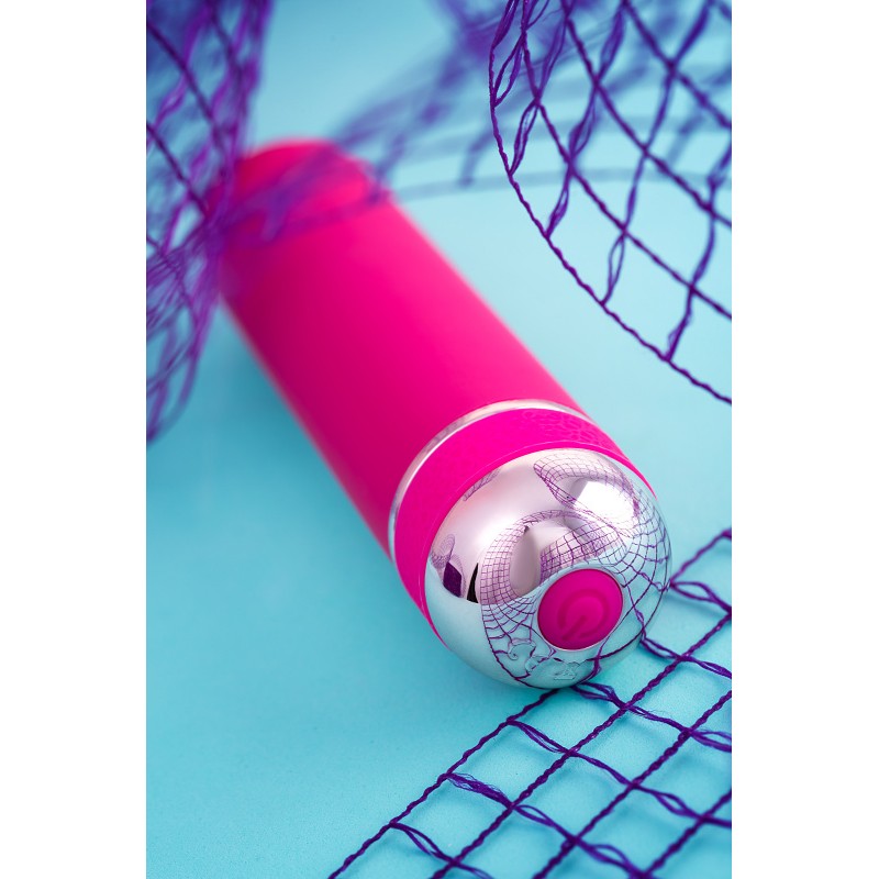 Нереалистичный вибратор A-Toys by TOYFA Mastick mini, ABS пластик, розовый, 13 см
