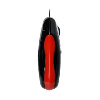Анальная втулка Leopard D-PENG, силикон, черный, 12,2 см
