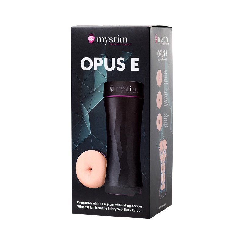 Изображение MYSTIM Мастурбатор Mystim Opus E Anus, TPE, телесный, 21,5 см