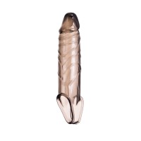 Насадка XLover by TOYFA, для увеличения размера, TPE, черная, 15,5 см