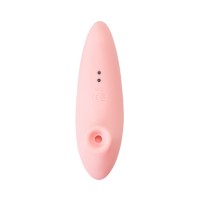 Вакуумный стимулятор Flovetta LILY, силикон, розовый, 13 см