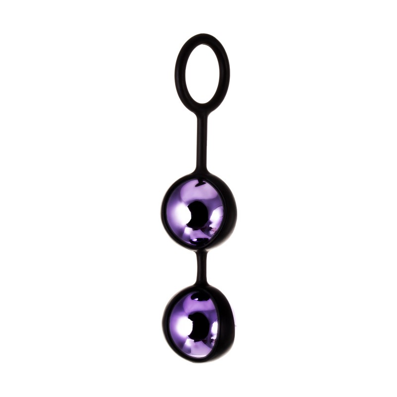 Вагинальные шарики A-Toys by TOYFA Raspy, ABS пластик, фиолетовый, 14 см