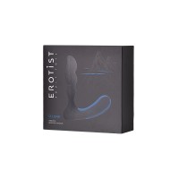 Стимулятор простаты Erotist Second, силикон, черный, 14 см