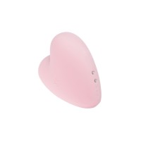 Вакуум-волновой стимулятор клитора с вибрацией Satisfyer Cutie Heart, силикон, розовый, 7,7 см