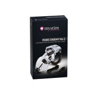Электростимулятор Mystim Pubic Enemy,ABS  пластик, прозрачный, 8,2 см
