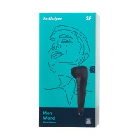Мастурбатор нереалистичный Satisfyer  Men Wand , силикон, чёрный, 20 см.