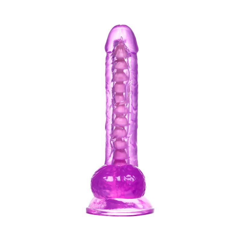 Реалистичный фаллоимитатор A-Toys by TOYFA Celiam, TPE, фиолетовый, 20,5 см