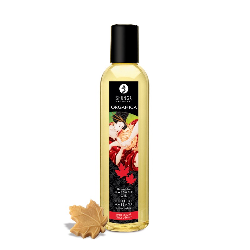Масло массажное Shunga Organica «Кленовое наслаждение» (Maple Delight), 240 мл