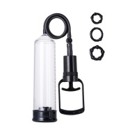 Помпа для пениса A-Toys by TOYFA Onyx, PVC, прозрачный, 23,5 см