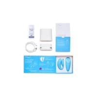 Вибратор WE-VIBE Chorus силикон, голубой, 11 см