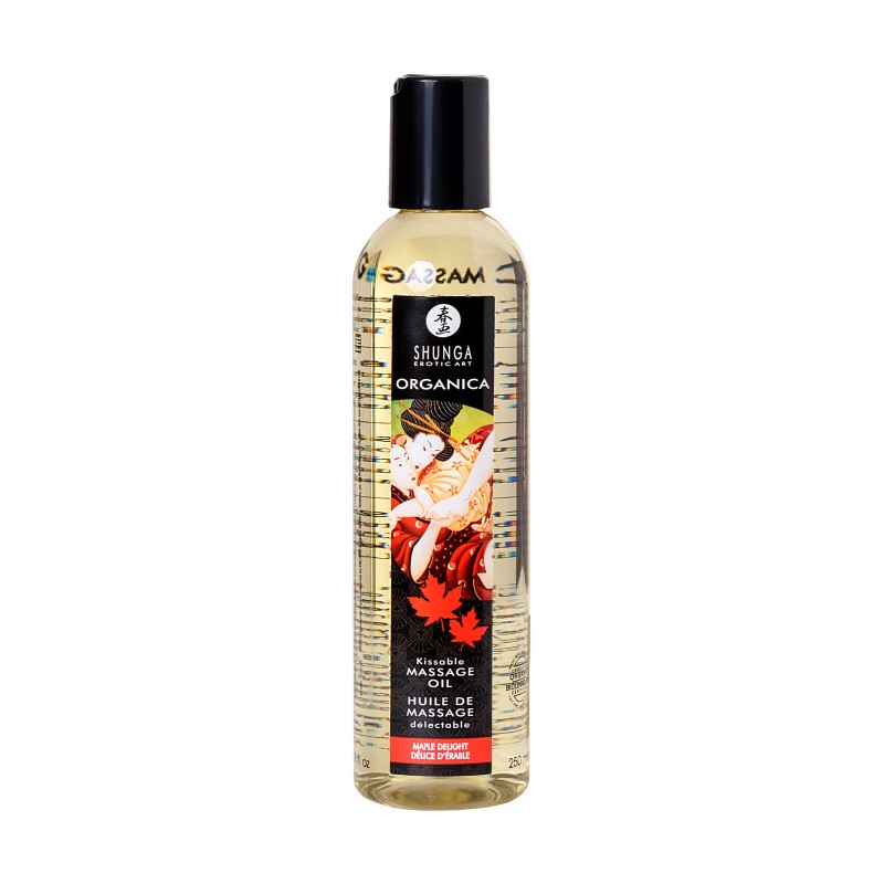 Масло массажное Shunga Organica «Кленовое наслаждение» (Maple Delight), 240 мл