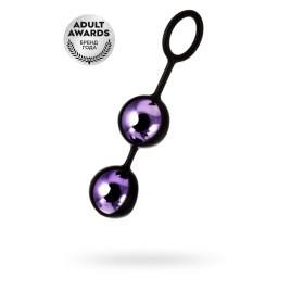 Вагинальные шарики A-Toys by TOYFA Raspy, ABS пластик, фиолетовый, 14 см