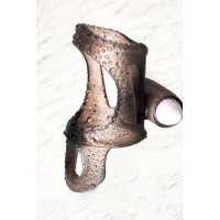 Эрекционное кольцо на пенис TOYFA XLover, Термопластичный эластомер (TPE), черный, 7 см