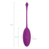 Виброяйцо A-Toys by TOYFA Purr, силикон, фиолетовый, 18 см