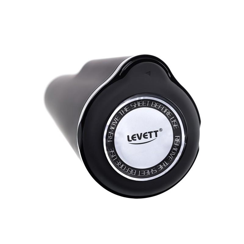 Мастурбатор Levett Zyra, TPE, черный, 22 см