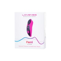 Вибростимулятор клитора в трусики LOVENSE Ferri, силикон, розовый, 7,4 см
