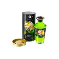 Масло массажное для тела Shunga «Экзотический зеленый чай» (Exotic Green Tea), разогревающее, 100мл.