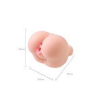 Мастурбатор реалистичный Juicy Pussy Paula, TPE, телесный, 15 см