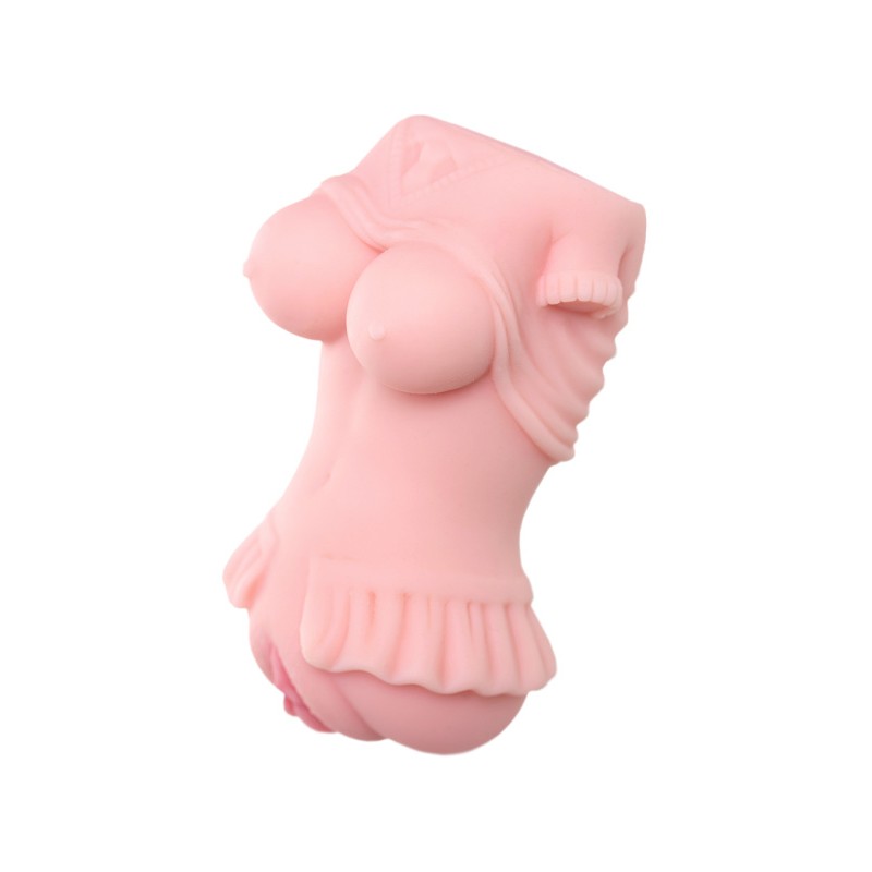 Мастурбатор реалистичный TOYFA Juicy Pussy Little flower, TPE, телесный, 11,5 см