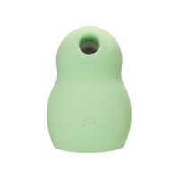 Вакуумный стимулятор клитора с вибрацией Satisfyer Pro To Go 1, мятный, 9 см