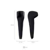 Мастурбатор нереалистичный Satisfyer  Men Wand , силикон, чёрный, 20 см.