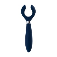 Многофункциональный стимулятор для пар Satisfyer Endless Fun, силикон, синий, 23,5 см.