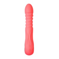 Стимулятор с функцией UP&DOWN Flovetta Flox, силикон, коралловый, 21,5 см