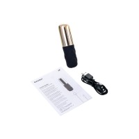 Вибромассажер Satisfyer Sparkling Darling, силикон, черный, 11,4 см.