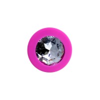Анальная втулка ToDo by Toyfa Brilliant, силикон, розовая, 8 см, Ø 3,5 см, 50 г