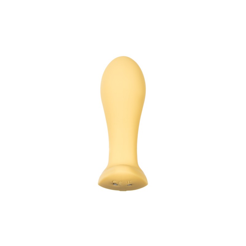 Satisfyer, Германия Анальный вибратор Satisfyer Intensity Plug Connect App, силикон, желтый, 9 см — купить в Минске Изображение Satisfyer, Германия Анальный вибратор Satisfyer Intensity Plug Connect App, силикон, желтый, 9 см