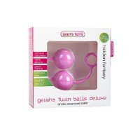 Вагинальные шарики Geisha Twin Balls Deluxe розовые
