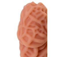 Насадка KOKOS  с дополнительной стимуляцией, реалистичная,TPE, телесный, 12.7 см