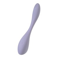 Стимулятор точки G с фиксацией формы Satisfyer G-Spot Flex 5 Connect App, сиреневый, 19,6 см