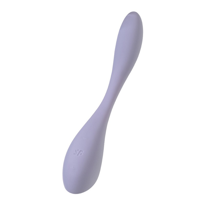 Стимулятор точки G с фиксацией формы Satisfyer G-Spot Flex 5 Connect App, сиреневый, 19,6 см