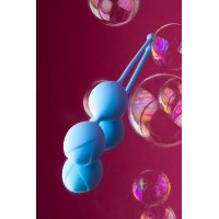 Вагинальные шарики TOYFA  A-Toys Trot, силикон, голубой, 19,5 см
