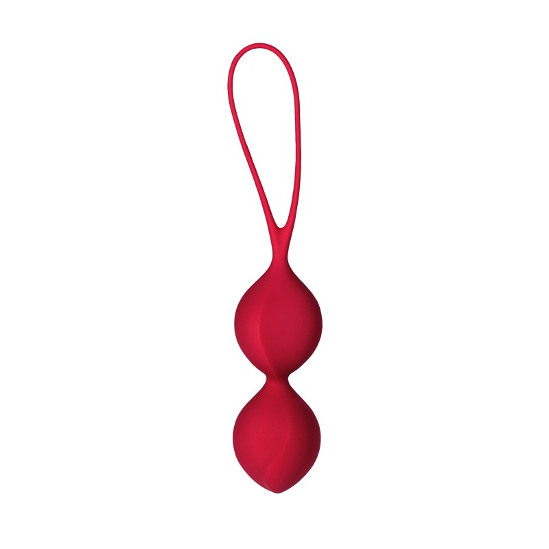 Набор вагинальных шариков Satisfyer Balls C03 Double, силикон, ассорти, Ø 3 см.