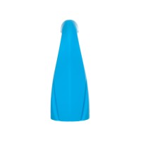 Насадка Magic Wand Genius для массажера Europe, силикон, синяя, 17 см