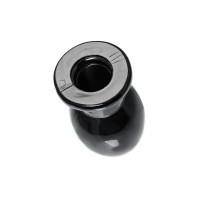 Анальная втулка TOYFA Basic S, TPE, чёрная, 6 см