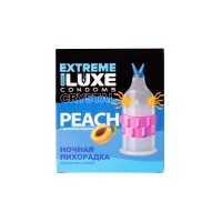Презервативы Luxe, extreme, «Ночная лихорадка», персик, 18 см, 5,2 см, 1 шт.