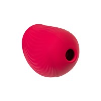 Вакуум-волновой стимулятор клитора Qli by Flovetta Birdie, силикон, красный, 6,3 см