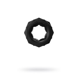 Эрекционное кольцо на пенис Bathmate Spartan, elastomex, чёрное, Ø4 см