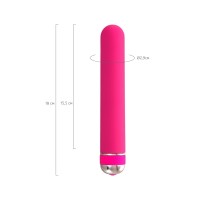 Нереалистичный вибратор A-Toys by TOYFA Mastick, ABS пластик, розовый, 18 см