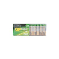 Алкалиновые батарейки GP Super Alkaline 15А АA - 10 шт. в пленке