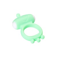 Виброкольцо на пенис A-Toys by TOYFA Fowd, силикон, зеленое, Ø 2,6 см