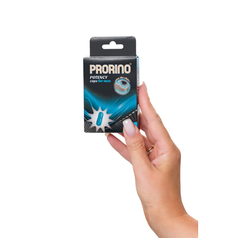 Энергетические капсулы Ero Prorino black line Libido, мужские, 5 шт.