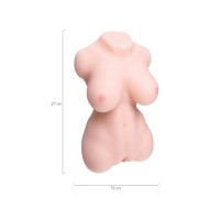 Мастурбатор реалистичный Juicy Pussy by TOYFA, Heart stealer, TPE, телесный