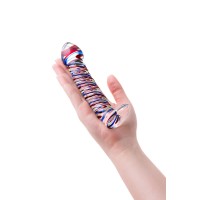 Нереалистичный фаллоимитатор Sexus Glass, стекло, прозрачный, 16,5 см
